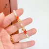 Geomancy Accessory Jindian Samma sand dubbla som spelar Pearl Koi Gold Fish Armband, fashionabla kinesiska stilarmband för flickvän