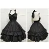Lässige Kleider koreanische modische rückenfreie schwarze Mini -Kleidung Frauen Harajuku Weiß Lolita Sommer Kleidung Streetwear Outfits