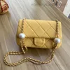 10AAA Hoogwaardige modeontwerpster Tas Koppeling Flip Tote Tas Sheepskin Caviar Ladies Luxe handtas Purse Schouderleren tas