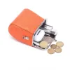 Geldbörsen Mini echte Ledermünze Geldbörse Kette Mund Gold Bag Crossbody Small Bag Mode Lippenstifttasche