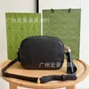 Double Original Leather g Mamon Womens Bag Fashionable Camera Single Shoulder Crossbody Small Square with Physical Label