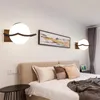 Wandlampe nordisch moderne E27 LED -Glasball Badezimmer Schlafzimmer Bett amerikanische Retro Leuchte Korridor Treppe Dekor Beleuchtung