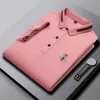 High Quality Spring Luxury Italian men's T-shirt Designer Polo Shirt High Street Embroidery Little Bee Print Clothing Men's Brand Polo Shirt Size M-4XL 001