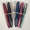 Pennor Nya 2st Jinhao 9019 Dadao Fountain Pen Akryl Transparent Spin Pen 40mm NIB Stationery Office School Supplies Writing Gift Pen Pen Pen