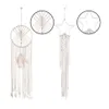 Macrame Dream Catcher Nordic Moon Star Hanging Wall Tobestry Ramadan Dekoracja do domu Eid Mubrack Pokój wystrój Boho Kid Phoinsery 240409