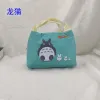 Bags Student Lunch Box Handbag Aluminum Foil Thickened Large Thermal Bag With Rice Bag Cartoon Bento Bag Lunch Box Bag