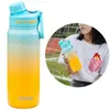 Botellas de agua 830 ml de bebidas frías Copa de acero inoxidable Gradiente de color Pease Trak Bottle anti -Slip Botella portátil para al aire libre