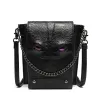 Sacs Chikage High Quality Rock Gothic Small Bag Euramerican Fashion Punk Punk Women's Women's Bag Multifonction Crossbody Band