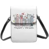 Torby Taylors album torba na ramię muzyka vintage wersja prezentowa Travel skórzana torba na telefon komórkowy Kobieta masa śmieszne torby