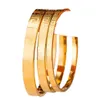 4mm 6mm 8mm Famous Brand Jewelry Pulseira Bracelet Bangle 24K Gold Color greek key engrave Bracelet For Women men272u9880980