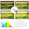 Grow Lights Seametal 2 in 1 Indoor LED Light Full Spectrum Hydroponics Growing Plant Lamps USB Timer Phyto Lamp Dimmable Phytolamps