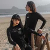 Nu-June Men Srash Guard Surfing Suits костюмы для купальных костюмов с длинным рукава