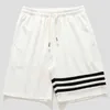 Heren shorts Plus size 7xl 8xl 9xl Mens Brot Shorts Classic Street Clothing Striped Harajuku Casual Shorts Boys Boys Summer Gym Running Beach Shorts J240325