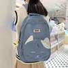 Mochila Drop de niñas lindas Estudiantes de la escuela primaria de gran capacidad Contraste en el bolso de hombro para mujeres feminina para niños