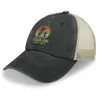 Ball Caps Steamer Lane Retro Palm Sunset - Beach Gift Cowboy Hat Hood Sun Black Hard Hard Men Women's