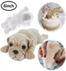 犬のためのシリコン型プリティマウスケーキ3Dシェルペイ型アイスクリームゼリープディングブラストフォンダンツールデコレーション8727955