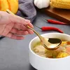Spoons 2/4PCS Heart Shape Soup Strainer Spoon Skimmer Filter Colander Long Handle Stainless Steel Cutlery Serving Ladle Kitchen