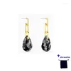 Boucles d'oreilles goujon en cristal multicolore bijoux de haute qualité beaux amant larmes pois en V