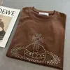 Projektantka damska odzież w West Cespress Dowager z krótkim rękawem T-shirt Spring/Summer Nowy nit Saturn okrągła szyja Krótkie rękaw