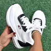 Sapatos casuais 2024 Moda Wedge Platform Sneaker Outdoor Plus Size Size Luxury Women Basketball Zapatillas de deporte