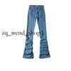 Traf Jeans para niñas Pantalones apilados Pantalones de mezclilla Damas de la ropa Harajuku Streetwear Fashion K20P09529 210712 189