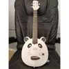 Cartoon style all peach blossom wood body guitar inch four string electric guitar