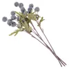 Decorative Flowers 4 Pcs Artificial Flower Decoration DIY Bouquet Stems Fake Plant Dandelions Plastic Lifelike Bride