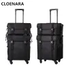 Case Colenara Baggage kabiny Oxford Cloth Beauty Manicure Toolkit Ladies Cosmetic Case Duża walizka z kółkami walizka