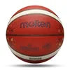 Molten basketboll Officiell storlek 765 PU Högkvalitativ utomhus inomhusmatchträning män kvinnor baloncesto 240407