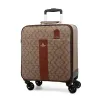 Bagage 20 inch pu lederen carryon koffer set met handtas heren luxe trolley case dames mode rollende bagage maletas de viaje