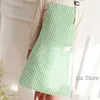 Antifoul Fashion Apron Stripe Kitchen Woman Cooking Aprons Accessories Cotton Linen Bibs Cafe Restaurant Flower Shop Overalls Th1207 s