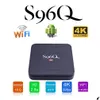 Android TV Box S96Q 10.0 H313 2.4G 5G WIFIビルド2GB 16GB 4KセットトップボックスP X96 X96Qドロップ配信電子衛星ケーブルDHIVA