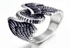 Eagle Wings Motorcycles Biker Design Design Motor Motor Men Men de bijourie Ring Bijoux Anniversaire Taille Cadeau 7135319893