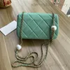 10AAA Hoogwaardige modeontwerpster Tas Koppeling Flip Tote Tas Sheepskin Caviar Ladies Luxe handtas Purse Schouderleren tas