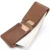 Wallets Minimalist Wallet Card Holder RFID Antimagnetic Multifunctional Men's Money Clip Cash Clip Genuine Leather Wallet for Men