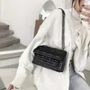 Shoulder Bags Super Rivet Bag Women's 2024 Net Red Fashion Korean Versatile One Messenger Chain