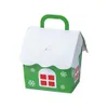 Boîte d'emballage Christmas Candies Gift Children Package Package Boîtes de Noël Décoration de la maison House Portable Organisateurs de stockage portable Th0196 ES