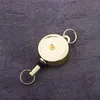 Keychains Mini Retractable Key Ring Belt Clip ID Lanyard Anti-Lost Badge Reel Chain Card Holder