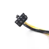 17cm 6Pin To Dual 4Pin Video Card Power Cord Y Shape 8 Pin PCI Express To Dual 4 Pin Molex Graphics Card Power Cable