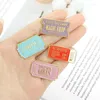 Brooches 5/Style Color Tickets Emamel Pins You Are Invited Vip Pass Lonely Hearts Culb Bag Hat Jewelry Gift For Friend Wholesale