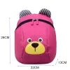 Mochilas de bordas personalizadas Mini Backpack Backpack Lightweight para mochila de creche de meninas e meninos com cinta de peito