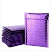 Bags 50pcs 7''x9'' Green Aluminized Bubble Mailer Metallic Padded Buabble Envelopes Poly Mailer Purple Delivery Shipping Bags