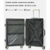 Walizka bagażowa przednia torba bagażowa 20/24 cala USB wielofunkcyjna torba podróżna walizki na kołach wózka wózka kabinowego