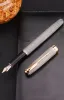 펜 Jinhao Fountain Pen New Luxury Bronze Ink Pens 고품질 금속 골든 클립 펜 사무실 선물