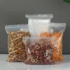 Bags 100Pcs/Set Spot PE Ziplock Bag Thickened 8MM Food Seal Bag Large Small Zip Lock Plastic Bags Transparent Seal Bags Ziplock Bag