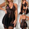 Spegnere da donna in pizzo abiti da notte per la seta sexy sexy sexy seducente notwrex tentation temptation regalos para mujer