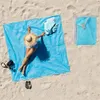 Magic Sand Free Beach Mat Camping Outdoor Picnic Large Mattress Waterproof Bag beach towel drop 240416