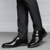 Dress Shoes Slipon Synthetic Leather Black For Men Elegant Wedding Boyfriend Man Sneakers Sports Offers Loafersy