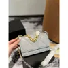 Titulares de cartas Bolsa de crossbody chinel chão de ombro versátil da moda Moda