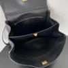 Bola de designer de bolsa de rodeio de alta qualidade Mulheres de grande capacidade Satchel Satchel Couro genuíno ombro de bolsa crossbody designer saco de rodeo rodeo hardware de prata dourado